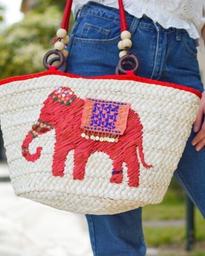 Custom Woven Shopping Bag